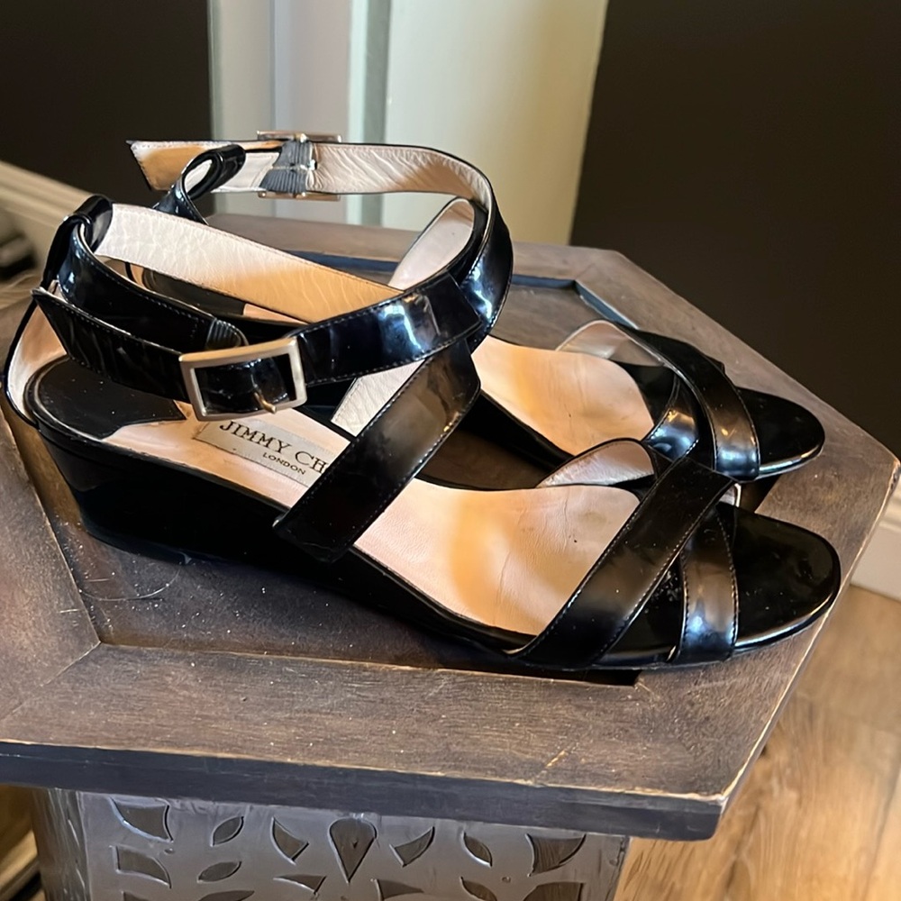 🛑 1 hour sale. Jimmy Choo, size 39, BlackWomen's Sandals